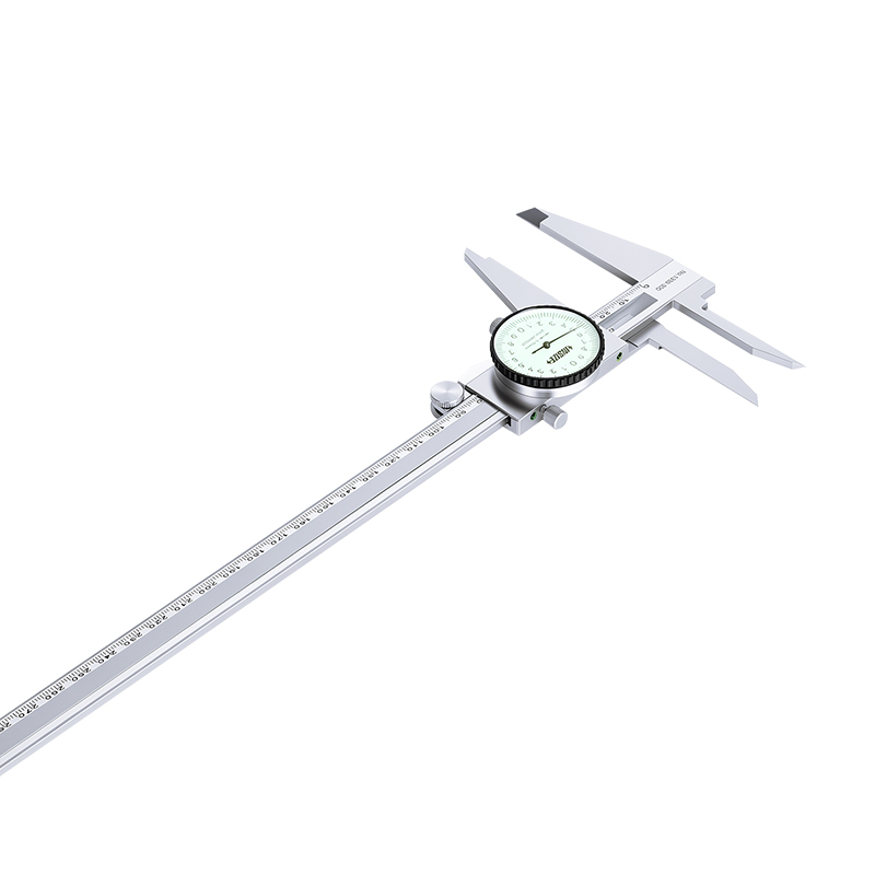 Dial Calipers With Long Upper Jaws