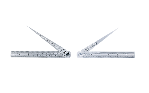 Taper Gauge And Steel Ruler Set
