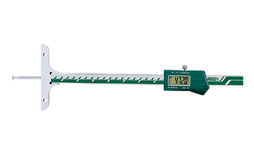 Digital Depth Gauges With Round Depth Bar